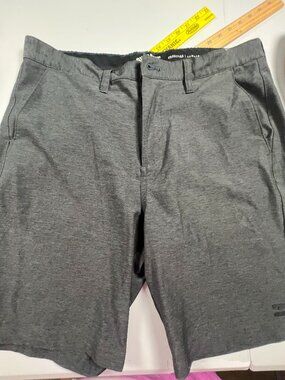 billabong crossfire boardshorts mens 33 gray pockets beach pool